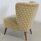 Vintage Cocktail Chair in Fabric, Image 5