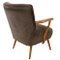 Vintage Sessel aus Stoff mit Holzgestell 6