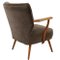 Vintage Lounge Chair in Fabric with Wood Structure, Image 10