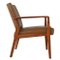 Arvtrask Armchair in Leather and Teak 6