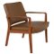 Arvtrask Armchair in Leather and Teak, Image 3