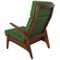 Bemmer Lounge Chair in Green Fabric 3