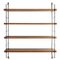 Madera Wall Rack in Wood 1