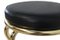 Vintage Stools in Brass, Set of 4 13