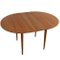 Extendable Dining Room Table in Teak, Image 4