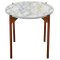 Marmonte Side Table with Marble Print 2
