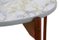 Marmonte Side Table with Marble Print, Image 4
