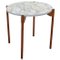 Marmonte Side Table with Marble Print 1