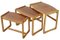 Tavolini ad incastro Maghull in legno, set di 3, Immagine 2