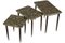 Black Rider Nesting Tables in Formica, Set of 3, Image 2