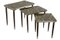Black Rider Nesting Tables in Formica, Set of 3, Image 1