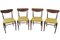 Danish Style Vegger Dining Room Chairs from Lübke, Set of 4 1