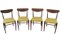 Danish Style Vegger Dining Room Chairs from Lübke, Set of 4, Image 1