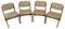 Vught Dining Room Chairs, Set of 4 2