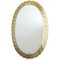 Oval Frozen Wall Mirror, Image 1