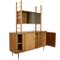 Credenza vintage con mobiletto in vetro di William Watting, Immagine 11