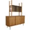 Credenza vintage con mobiletto in vetro di William Watting, Immagine 1