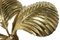 Palm Plant Decor in Brass 7