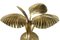 Palm Plant Decor in Brass 4