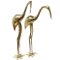 Vintage Herons in Brass, Set of 2 2