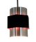 Vintage Space Age Hanging Lamp in Stainless Steel 11