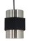 Vintage Space Age Hanging Lamp in Stainless Steel 2