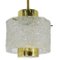 Hanging Lamp in Frosted Glass from Kalmar 13