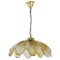 Flower Hanging Lamp in Brass, Image 1