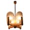 Vintage Zemmer Hanging Lamp in Glass, Image 1