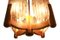 Lampe à Suspension Zemmer Vintage en Verre 10
