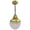 Vintage Hanging Lamp in Brass 7