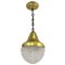 Vintage Hanging Lamp in Brass, Image 7