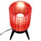 Lampada tripode in plastica rossa, Immagine 10