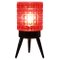 Lampe Tripode en Plastique Rouge 2