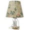 Table Lamp in Crystal with Floral Shade, Image 15