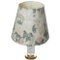 Table Lamp in Crystal with Floral Shade 3