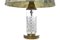 Table Lamp in Crystal with Floral Shade 7