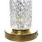 Table Lamp in Crystal with Floral Shade 8