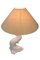 Vintage Table Lamp with Fish Base in Ceramic, Image 10