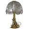 Glas & Messing Mushroom Tischlampe 4