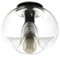 Vintage Pendant Lamp in Clear Glass, Image 3