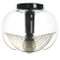 Vintage Pendant Lamp in Clear Glass, Image 1