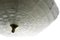 Vintage Ceiling Lamp in Iced Glass, Image 2