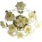 Flower Ceiling Lamp in Gold, Image 1