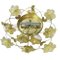 Flower Ceiling Lamp in Gold, Image 14