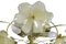 Blumen Deckenlampe in Gold 6