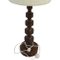 Brown and Cream Pronstorf Floor Lamp, Image 5
