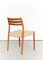 No. 78 Teak Dining Chairs by Niels Otto Møller for J.L. Møllers, Set of 4 11