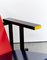 Stuhl in Rot & Blau von Gerrit Thomas Rietveld für Cassina 5