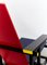 Chaise Rouge et Bleue par Gerrit Thomas Rietveld pour Cassina 8